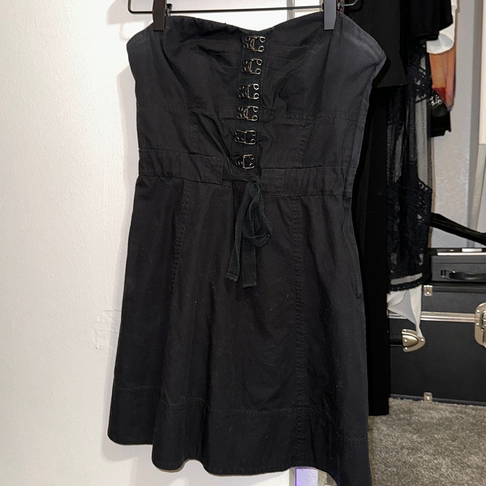 Black Guess Mini denim Dress
